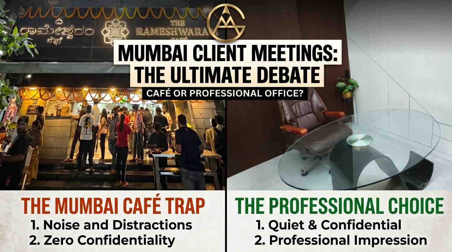 Why Renting a Professional Meeting Room in Mumbai Beats Hosting Clients at a Cafe Every Single Time