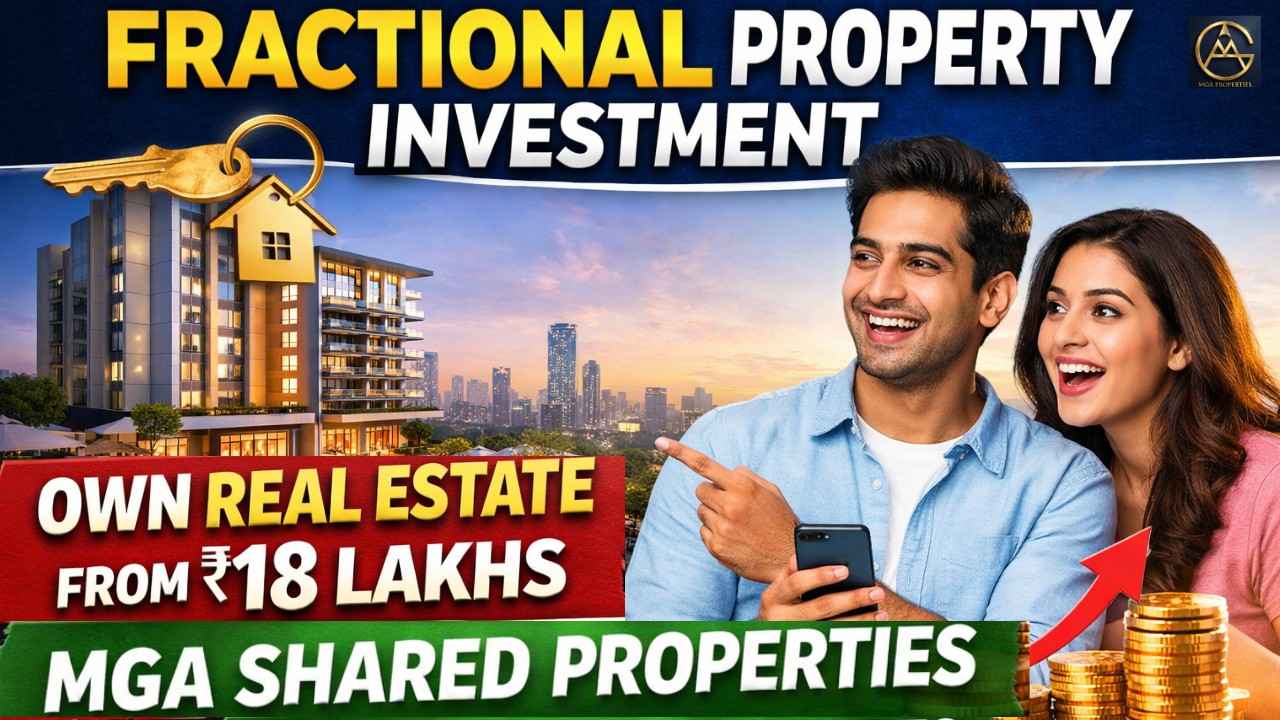 What is Fractional Property Investment? How MGA's Shared Properties Model Lets You Own Real Estate from Rs 18 Lakhs