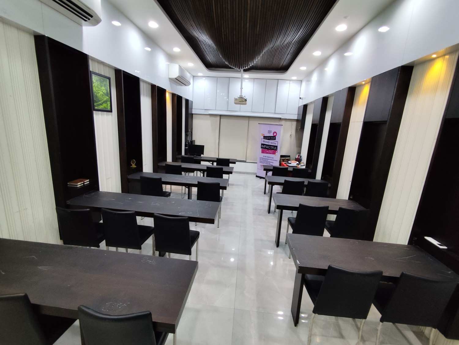 Comfortable seating arrangement