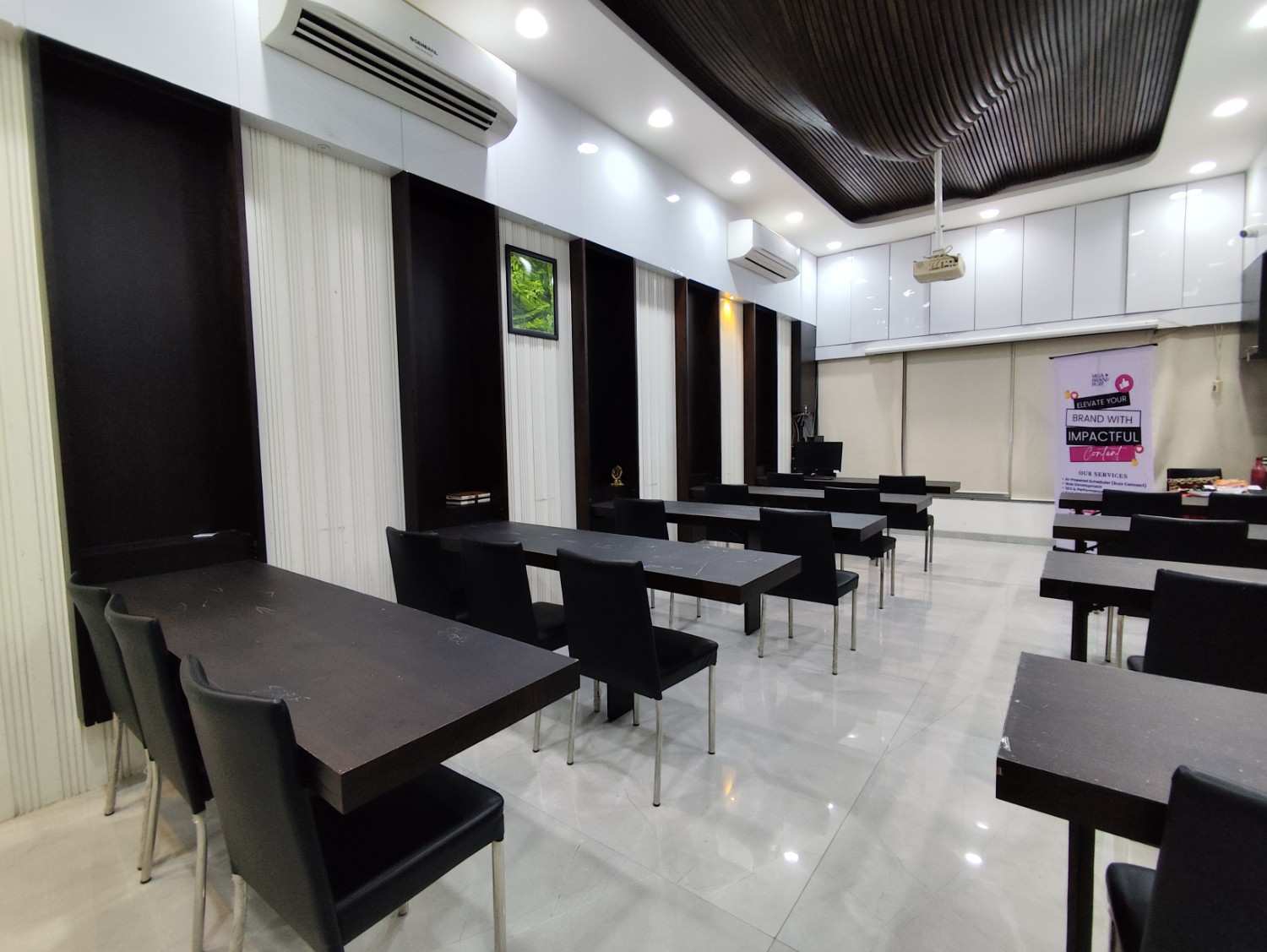 Networking breakout area